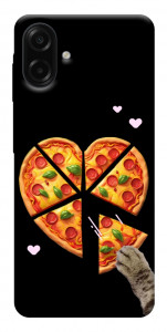 Чохол Pizza Love Cat для Galaxy A07