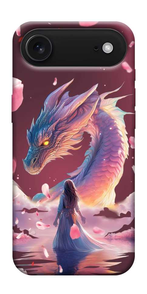 Чехол Girl and dragon для iPhone 17 Air