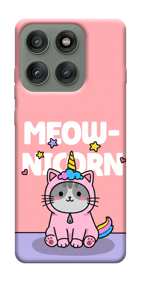 Чохол Cat unicorn для Motorola Edge 60 Pro