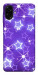 Чехол Purple sparkles для Galaxy A07