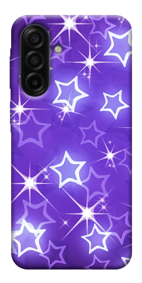 Чохол Purple sparkles для Galaxy A17 5G