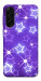 Чохол Purple sparkles для Galaxy A17 5G