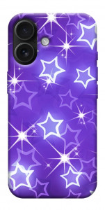 Чохол Purple sparkles для iPhone 17