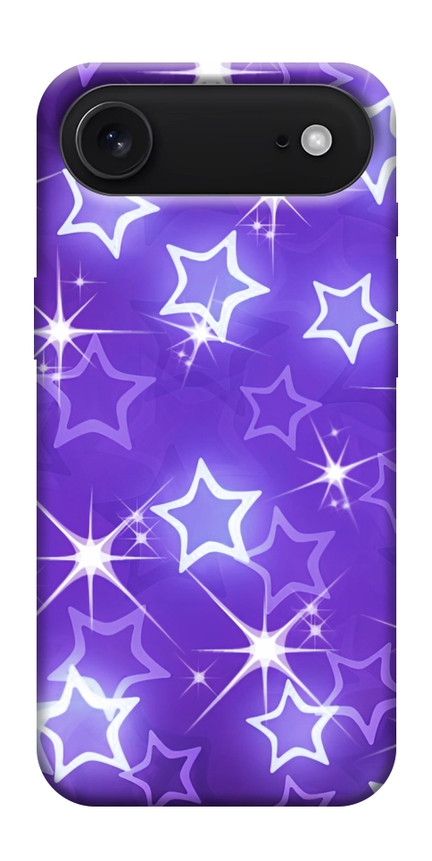 Чохол Purple sparkles для iPhone 17 Air