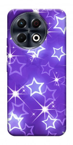 Чохол Purple sparkles для TECNO Spark 30 Pro (KL7)