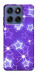 Чохол Purple sparkles для Motorola Edge 60 Fusion