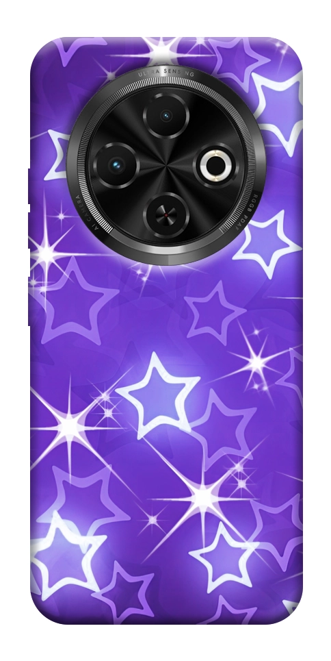 Чехол Purple sparkles для TECNO Spark 30C (KL5n)