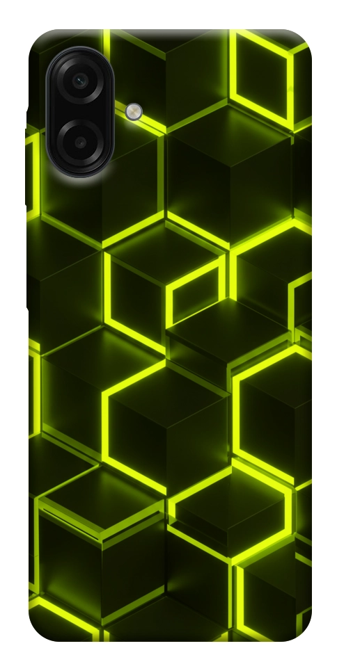 Чохол Neon hexagon для Galaxy A07