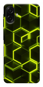 Чохол Neon hexagon для Galaxy A07