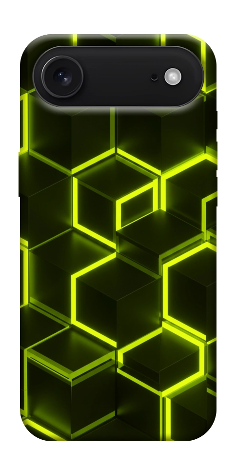 Чехол Neon hexagon для iPhone 17 Air