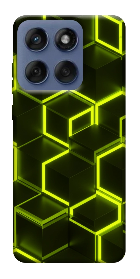 Чохол Neon hexagon для Motorola Edge 60 Fusion