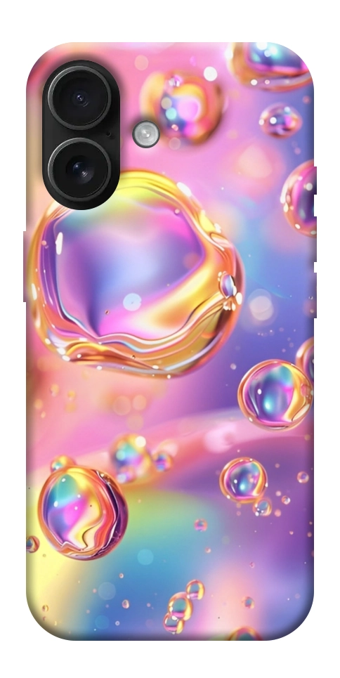 Чохол Neon bubbles для iPhone 17