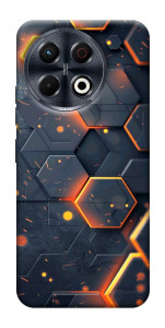 Чохол Burning hex pattern для TECNO Spark 30 Pro (KL7)