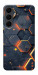 Чехол Burning hex pattern для Galaxy S25 FE