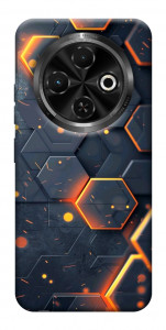 Чехол Burning hex pattern для TECNO Spark 30C (KL5n)