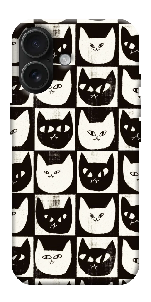 Чохол Котячі шахи для iPhone 17
