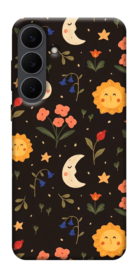 Чехол Полевые цветы для Galaxy S25 FE