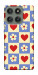 Чохол Серця-квіточки для Motorola Edge 60 Pro