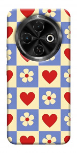 Чехол Сердечки-цветочки для TECNO Spark 30C (KL5n)
