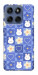Чохол Кролики-квіточки для Motorola Edge 60 Fusion