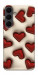 Чехол Выпуклые сердца для Galaxy S25 FE