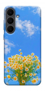 Чехол Sky flowers для Galaxy S25 FE
