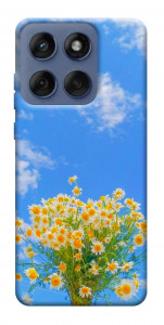 Чохол Sky flowers для Motorola Edge 60 Fusion