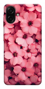 Чохол Pink flowers для Galaxy A07
