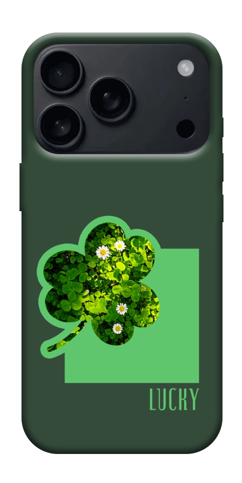 Чехол Clover sign для iPhone 17 Pro
