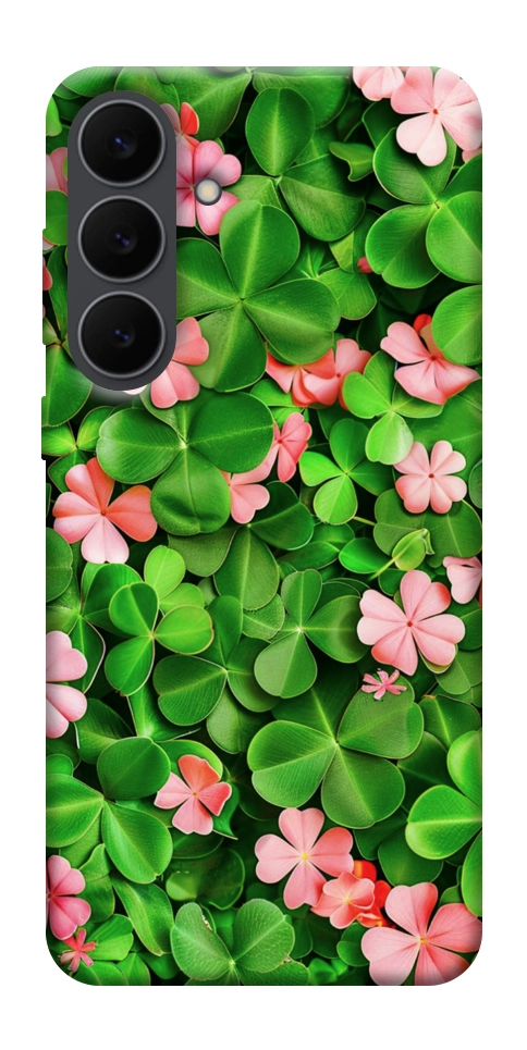 Чехол Листья удачи для Galaxy S25 FE