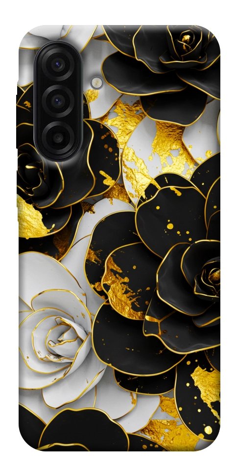 Чохол Flower black-white для Galaxy A17 5G