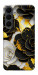 Чехол Flower black-white для Galaxy S25 FE