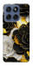 Чохол Flower black-white для Motorola Edge 60 Fusion