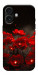 Чохол Burning flowers для iPhone 17