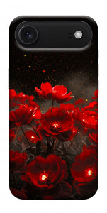 Чохол Burning flowers для iPhone 17 Air