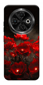 Чехол Burning flowers для TECNO Spark 30C (KL5n)