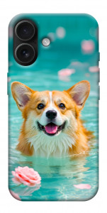 Чохол Swimming corgi для iPhone 17