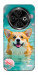 Чехол Swimming corgi для TECNO Spark 30C (KL5n)