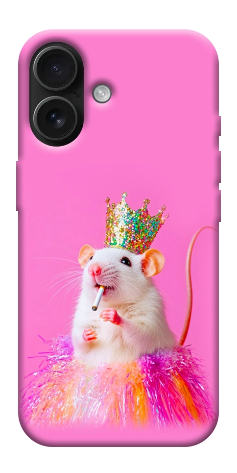 Чохол Гламурний щур для iPhone 17