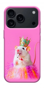 Чохол Гламурний щур для iPhone 17 Pro Max
