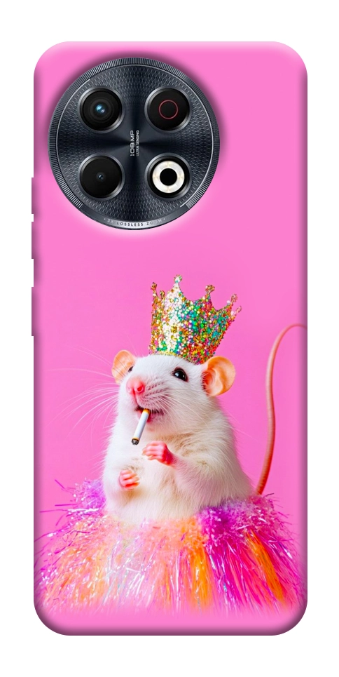 Чохол Гламурний щур для TECNO Spark 30 Pro (KL7)