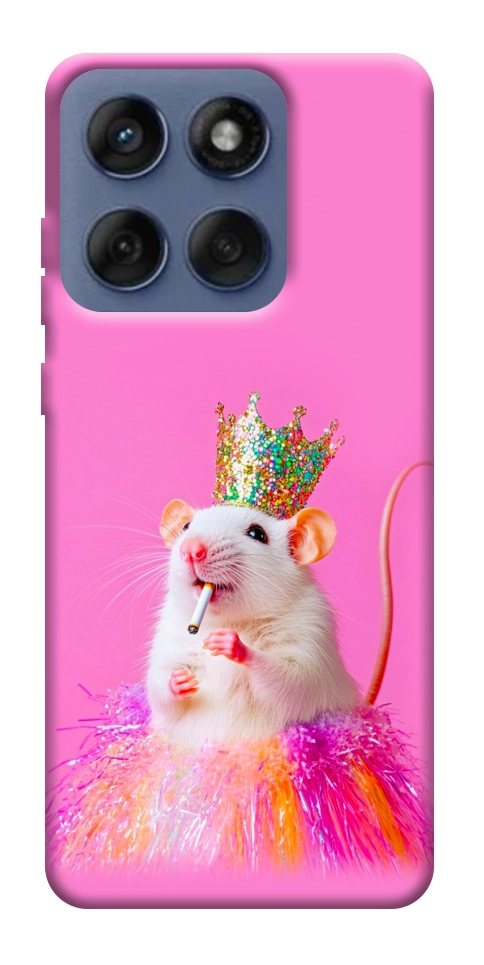 Чохол Гламурний щур для Motorola Edge 60 Fusion