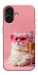 Чохол Pinky cat для iPhone 17