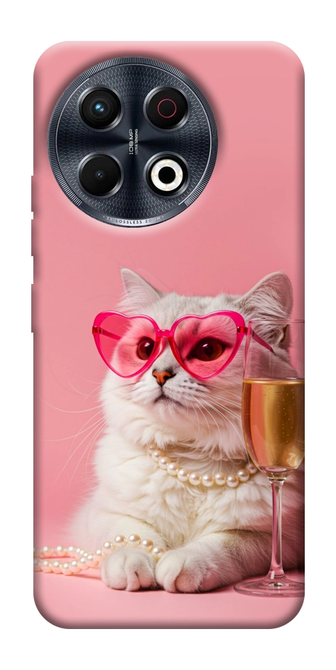 Чохол Pinky cat для TECNO Spark 30 Pro (KL7)