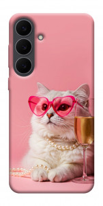 Чехол Pinky cat для Galaxy S25 FE
