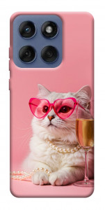 Чохол Pinky cat для Motorola Edge 60 Fusion