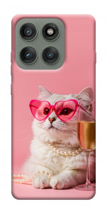 Чохол Pinky cat для Motorola Edge 60 Pro
