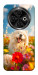 Чехол Happy dog in flowers для TECNO Spark 30C (KL5n)