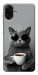 Чохол Grey cat coffee для Galaxy A07