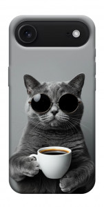 Чохол Grey cat coffee для iPhone 17 Air